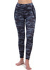 New Goode Rider Womens Full Seat Perfect Sport Grey Camo Tights Size XS
