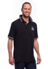 New Goode Rider Mens Ideal Black Polo Size M