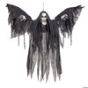 3 Ft Hanging Animated Reaper W/Wings