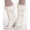 Plush White Pixie Boot Tops Costume