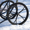 Rivers Edge Steel Wheels With Solid Rubber Tire Tri- Fold Design Game Cart