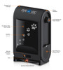 NEW Eyevac EVPRO-PB 1400 Watt Touchless Auto Pet Stationary Black Vacuum