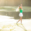New Orange Whip Mid-Size Golf Swing Trainer Aid