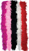UNDERWRAPS 82" Long Feather Boa - 72 Gram Colorful Turkey Feathers Boa, Perfect