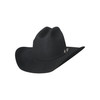 Bullhide PBR Felt Cowboy Hat Big Win Brim 3 3/4" Black In Youth Size OSFM