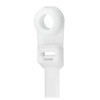 Pacer 8" Cable Tie w/Mounting Ring - Natural Color - 50lb Tensil... [CTMR2S-100]