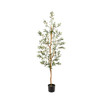 New Nearly Natural 5.5’ Olive Artificial Tree With 690 Leaves