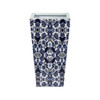 New Nearly Natural 18” Oriental Blue And White Classic Metal Planter