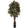 New Nearly Natural 6' Multi Vine Bougainvillea Tree W/990 Lvs