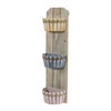 New Nearly Natural 35” Triple Wall Planter