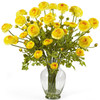 New Nearly Natural Ranunculus Liquid Illusion Yellow