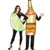 Tequila Bottle & Lime Slice Couple Costume - One Size Fits Most
