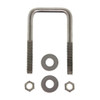 C.E. Smith Zinc U-Bolt 7/16"-14 X 3-1/8" X 3" w/Washers  Nuts - Square [15252A]