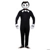 Disguise Men's Bendy Classic Adult Costume Adult Costume, black, M (38-40)