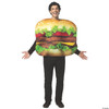 Rasta Imposta Cheeseburger Costume, Multi-Colored, One Size - One Size Fits Most