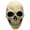 Ghoulish Productions Bone Skull Mask, Beige Skull Latex Mask. Beige Skull