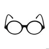 Morris Costumes Glasses Professor Blk Clr - One Size Fits Most