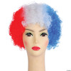 Morris Costumes Afro Barg Red White Blue