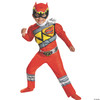 Boy's Red Ranger Muscle Costume - Dino Charge
