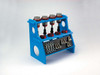 New Kyosho Shock Rebuild Stand W/Magent - Blue