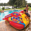 WOW Sports Slide N Smile Pool Inflatable Water Slide with Sprinklers