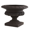 New Nearly Natural 12.5” Iron Finished Decorative Urn Indoor/Outdoor
