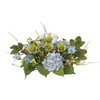 New Nearly Natural 9” Hydrangea Candleabrum- Blue
