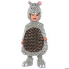 Underwraps unisex-child Toddler's Plush Hippo Belly Babies Costume , gray,