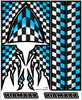 New Xxx Main Racing Graphite Checkers Internal Graphic