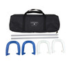 Bluewave Heavy Duty Silver and Blue Horseshoes Set