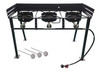 New King Kooker Portable Propane 54,000-Btu Triple-Burner Outdoor Camp Stove