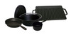 New King Kooker 5 Piece Cast Iron Box Set