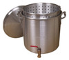 New King Kooker 120-Quart Aluminum Boiling Pot