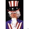 Uncle Sam Wig, Goatee & Eyebrows Set