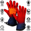 Actionheat Aa Battery Heated Lightweight Weather-Proof Fleece Navy Gloves