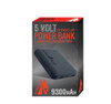 Actionheat 5V Extended Life 9300Mah Grey Power Bank Kit