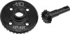 New Hot Racing Steel Helical Diff Ring/Pinion Overdrive 12/33T Trx4