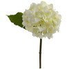 New Nearly Natural 12” Hydrangea Artificial Flower Set Of 12 In Cream