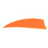 Trueflight Shield Cut Feathers Orange 3 in. LW 100 pk.