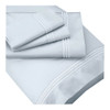 New Purecare Premium 100% Supima Cotton Sheet Set Blue In Size Split King