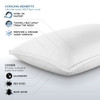 New Purecare Sub-0-Degree Down Complete Queen White Pillow
