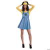 Minion Costume for Women, Official Minions Stuart Outfit with Skirt Goggles and