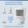 Bluewave Standard Durable Resin Construction Skimmer And Return
