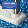 Bluewave Stainless Steel Reverse Bend In-Pool Ladder For Above Ground Pools