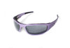 NEW ICICLES Baby Bagger Standard Grey Lens Sunglasses with Purple Flame Frame