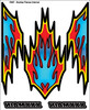 New Xxx Main Racing Scallop Flames Internal Graphic