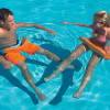 Wow Saddle Float 1 Person Pool Seat Beach Bronco In Orange