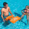 Wow Saddle Float 1 Person Pool Seat Beach Bronco In Orange