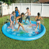 Wow Under The Sea 10 Ft Diameter Inflatable Splash Pad Wading Pool With Sprinkler