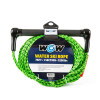 Wow Wakeboard 1-Section Wakesurf And Water Skiers 75 Ft Towing Rope